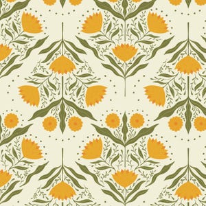 Sunflower Garden, Fabric by Yard, Half Yard, Cotton Fabric, Phoebe Fabrics, Sunkissed by Amicreative, Quiltex Inc,