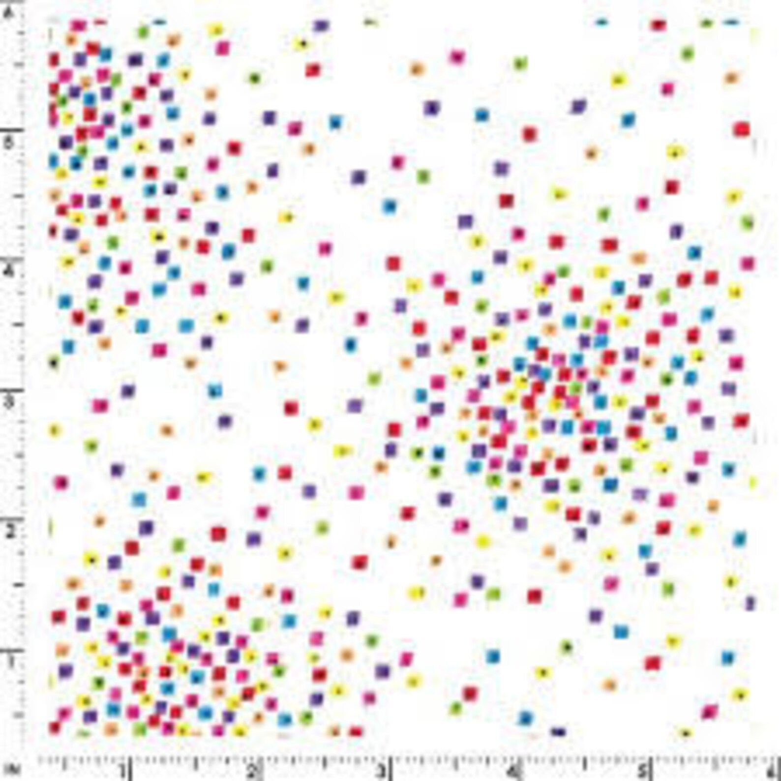 Confetti Fabric Rainbow Fabric Colored Confetti Fabric Etsy