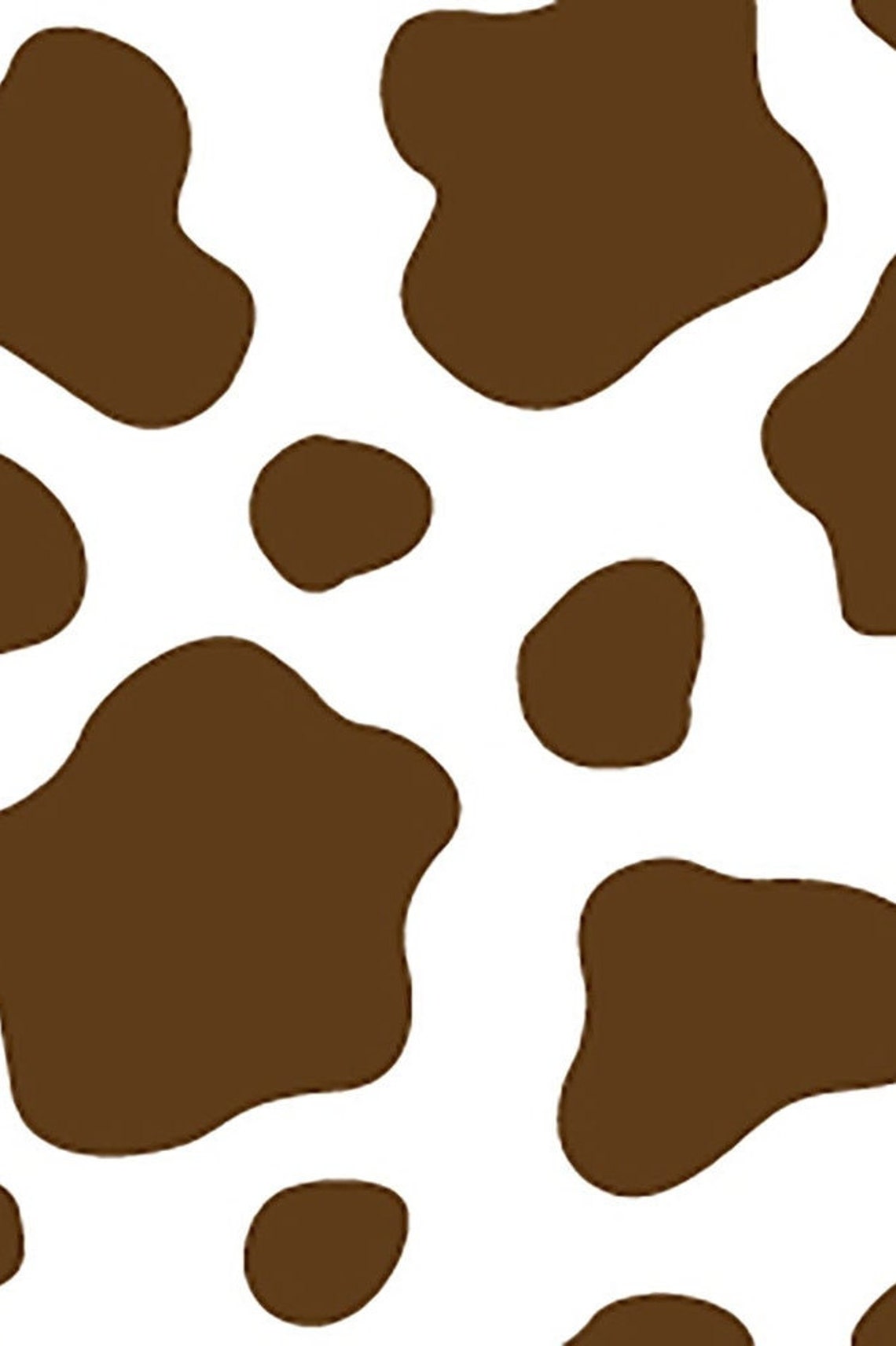Cowhide Fabric Howdy Pard'ner Cow Fabric Fabric by the Etsy