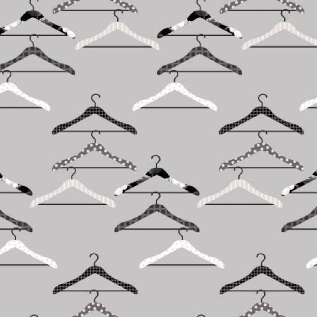 Clothes Hanger Laundry Room Fabric Studio E Fabric Fabric Etsy