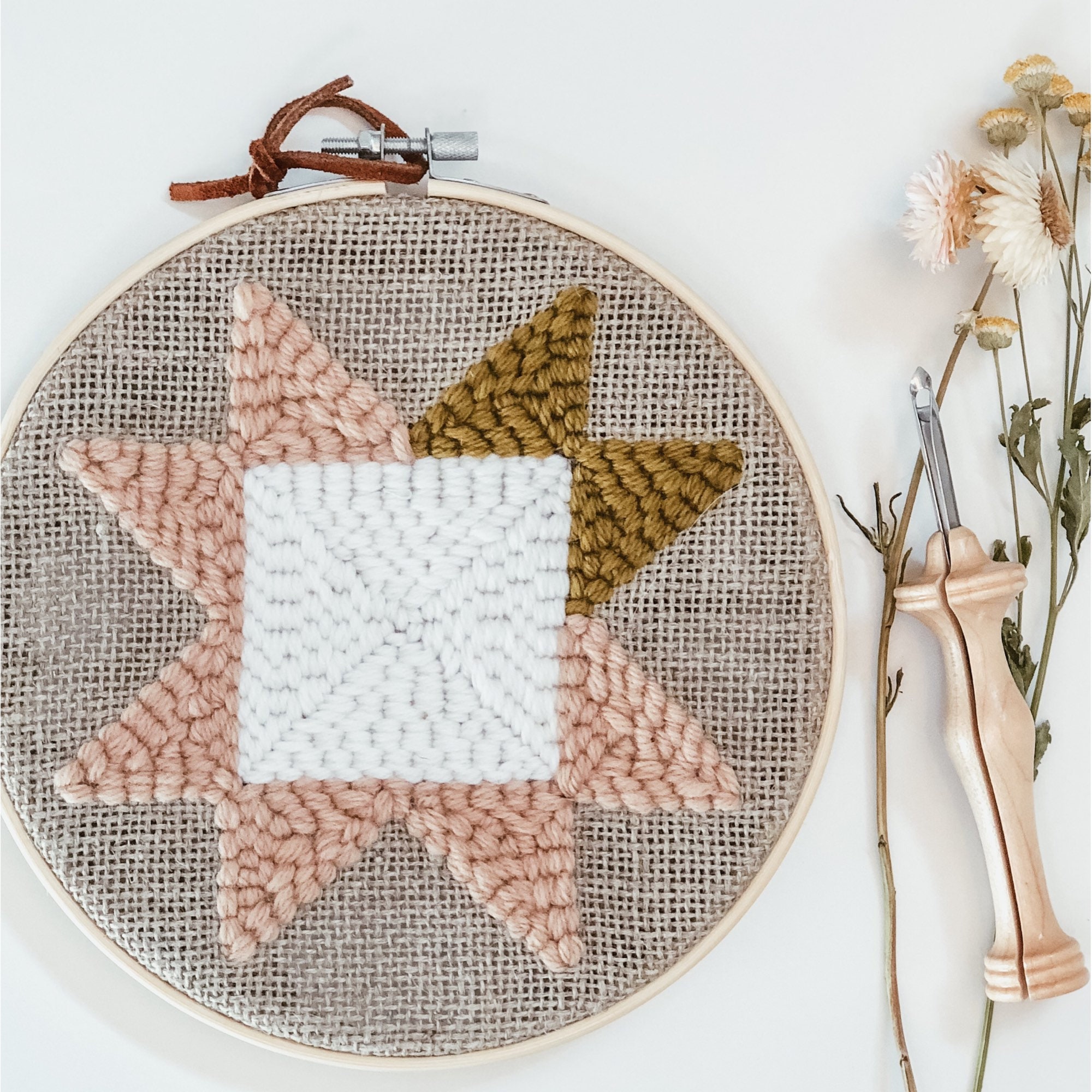 Punch Needle FREE monks cloth PDF Guide Amy Oxford Punch Etsy