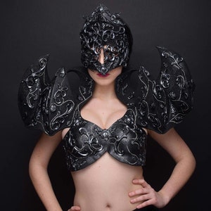 Mask - Headpiece- Bal - Venetian -  Baroque - Burlesque Cosplay - Fae - Princess