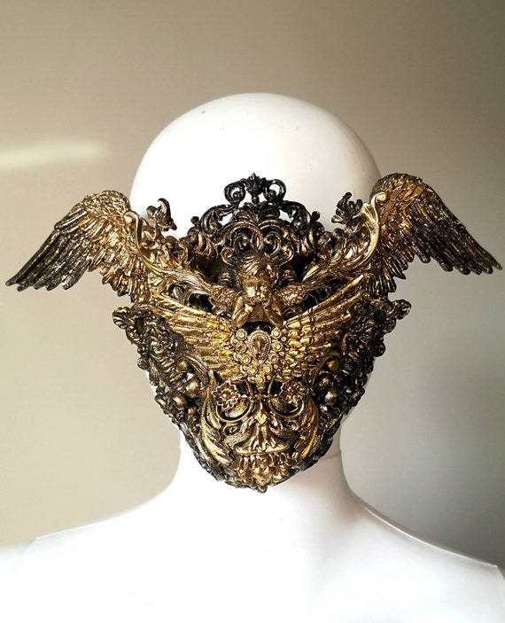 Baroque Fantasy Eyemask Adult Silver Baroque Fantasy Eyemask Adult Silver