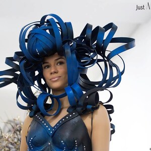 Futuristic Headdress SFX Cyborg Fraise au Loup Studio Futuristic image 2