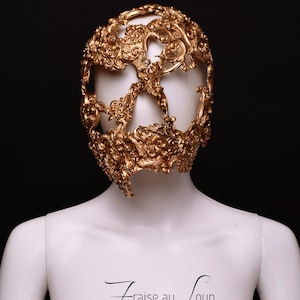 Mask - Headpiece- Bal - Venetian -  Baroque - Burlesque Cosplay - Fae - Princess