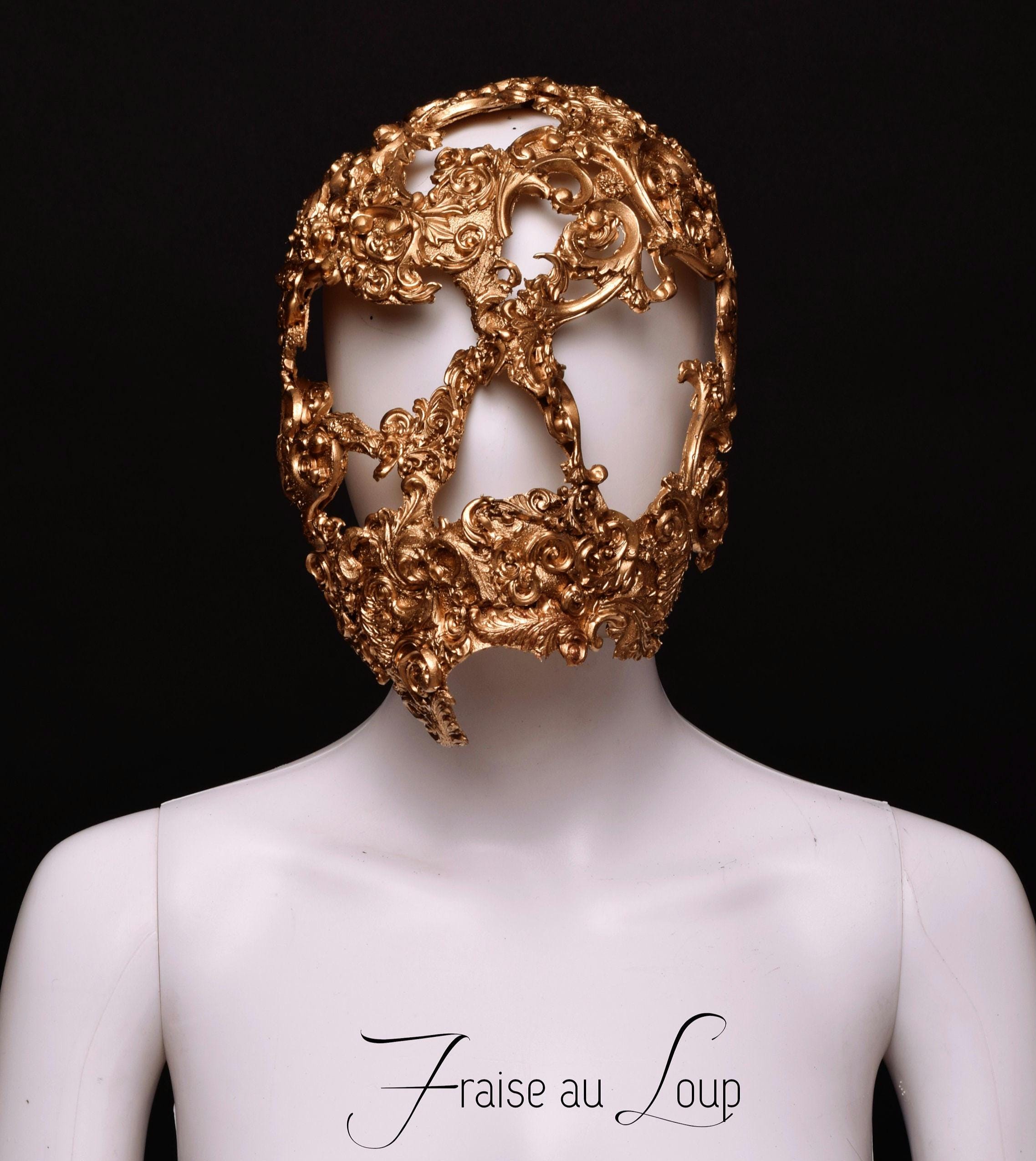 Mask - Headpiece- Bal - Venetian -  Baroque - Burlesque Cosplay - Fae - Princess