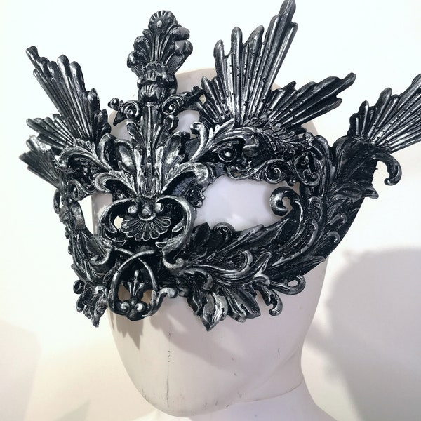 Masque loup baroque Mascarade Carnaval gothique