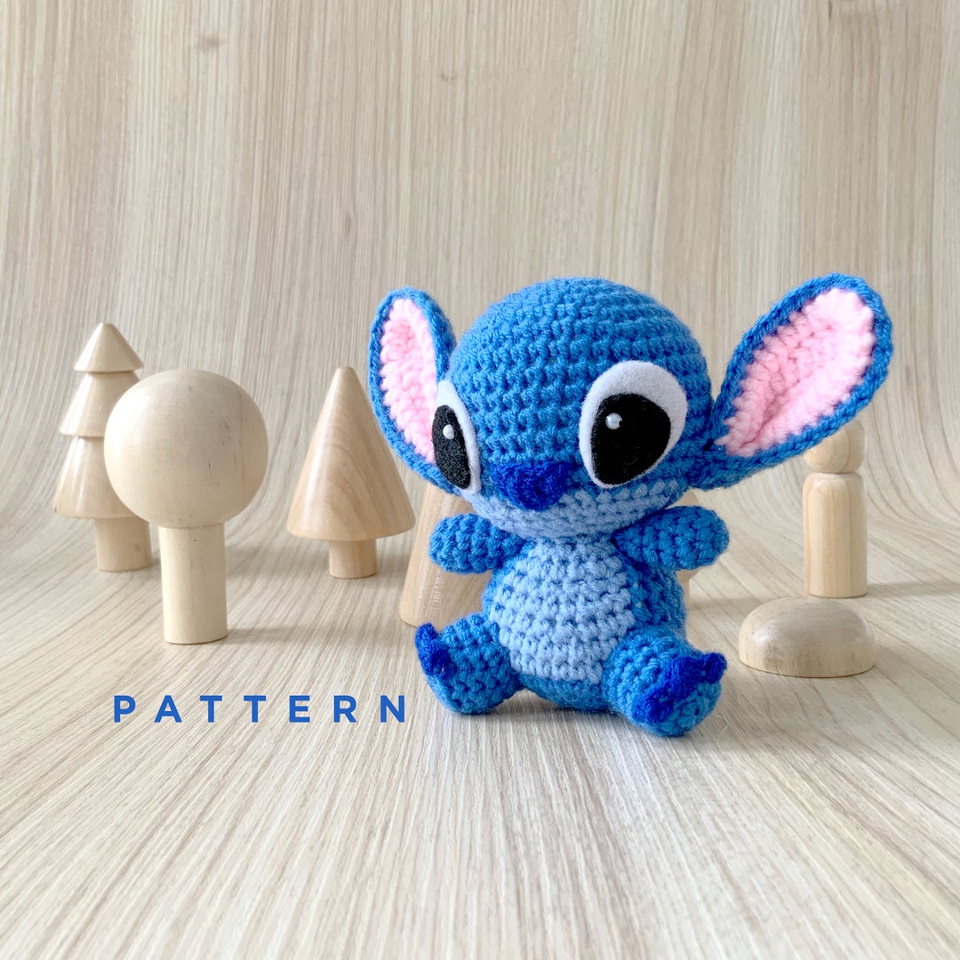 MOTIF AU CROCHET (PDF) : point amigurumi / peluche / charm de sac