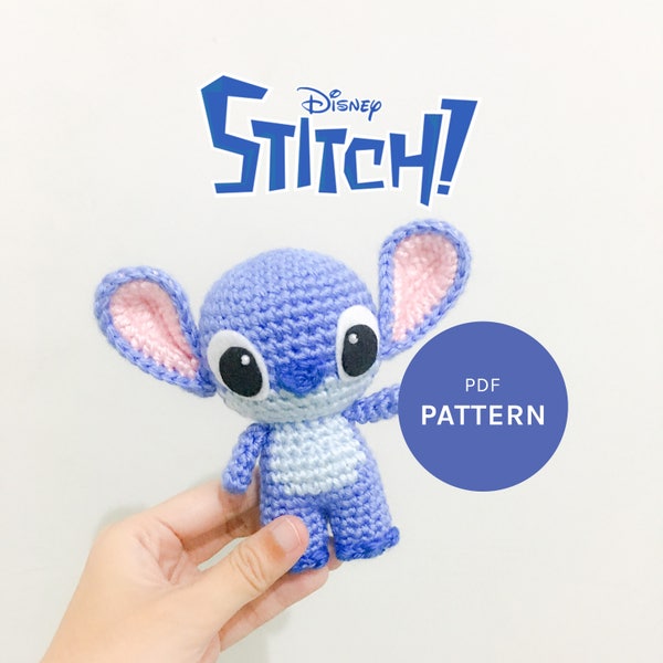 CROCHET PATTERN (PDF): Stitch-Standing Amigurumi / Plushie / Bagcharm