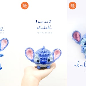 BUNDLE PATTERN: 5 Stitch Amigurumi / Plushie / Bagcharm (PDF)