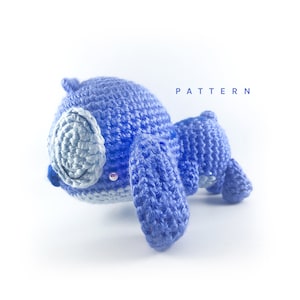 CROCHET PATTERN (PDF): Sleepy Stitch Amigurumi / Plushie / Bagcharm