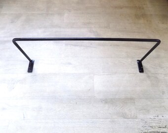 Curtain Rail.................................................. French Style. Handmade in UK..Wrought Iron (Forged Steel) + Free Fixing Kit