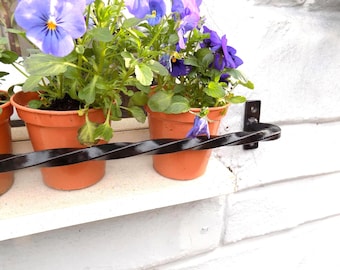 Window Rail............................................................Wrought Iron (Forged Twist Steel) Made in the UK +Free Fitting Kit.