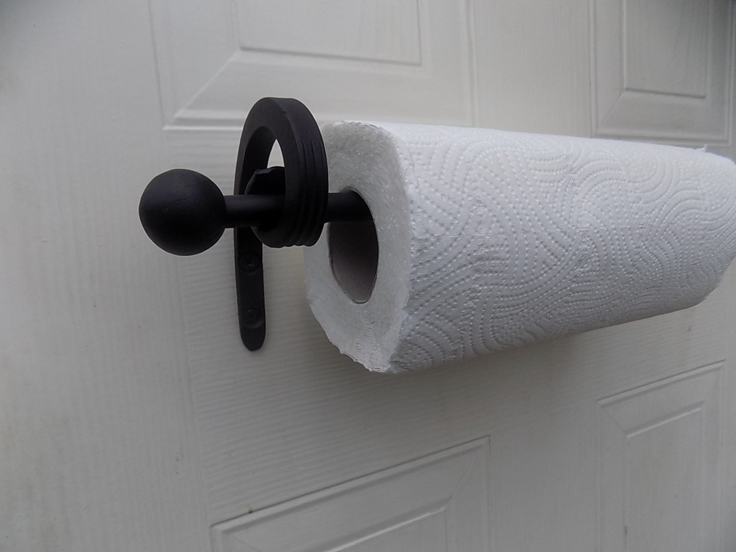 Kitchen Roll Holder Wrought Iron Etsy kitchen-roll-holder-wrought-iron-etsy