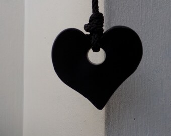 Heart Light Pull ...............................................Wrought Iron (Forged Steel) Hand Crafted in UK + Black or White Pull Cord.