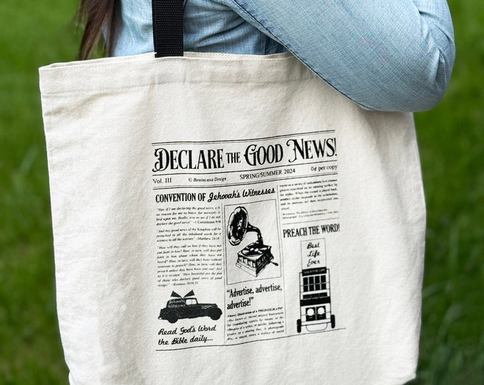 Aazon.co: Jehovahs Witness JW ORG JW Tote Bag