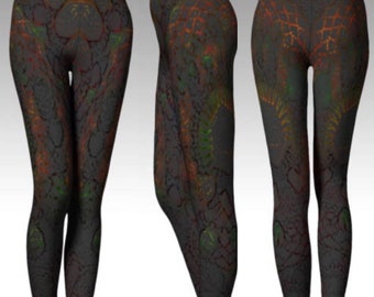 Tribal Art YOGA PANTS WOMENS Gray Yoga Pants Grey Yoga Pants Sexy Print Leggings Tribal Pattern Leggings Geometric Leggings Metaphysical