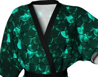 Mermaid ROBE Kimono Robe Womens Mermaid Robe Summer Fashion Designer Kimono Robe for Women Gift for Wife Bridesmaid Gift Bridal Shower Gift
