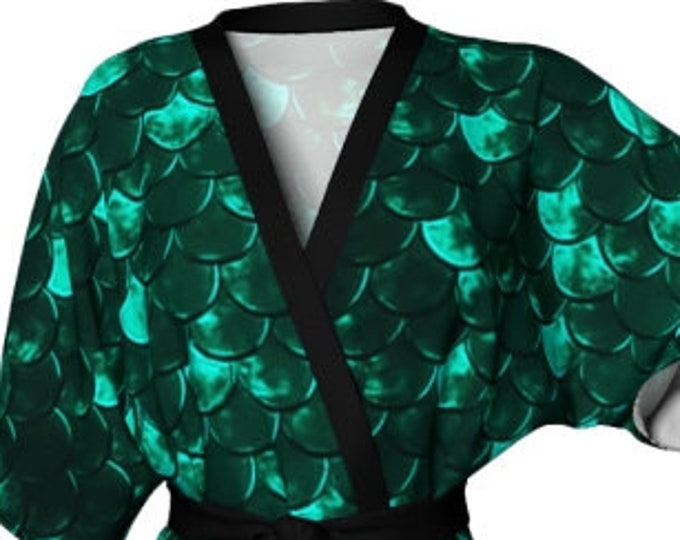 Mermaid ROBE Kimono Robe Womens Mermaid Robe Summer Fashion Designer Kimono Robe for Women Gift for Wife Bridesmaid Gift Bridal Shower Gift