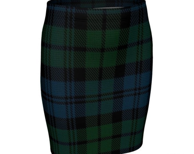 Tartan PLAID SKIRT Green Tartan Plaid Mini Skirt WOMENS Skirt Tight Skirts High Waisted Skirt for St Patrick Day Skirt Tartan Mini Skirt