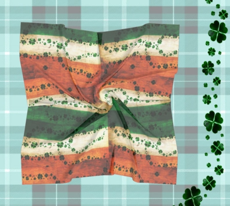 atlanta united st pattys day scarf