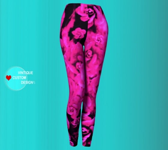hot pink leggings