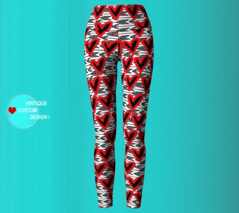LOVE LEGGINGS WOMENS Heart Print Cupid's Arrow Yoga Pants Etsy LOVE LEGGINGS WOMENS Heart Print Cupid's Arrow Yoga Pants Etsy