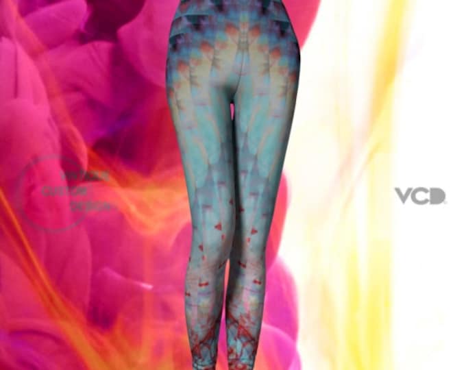 Festival Leggings Rave Leggings Burning Man Clothing Womens Festival Leggings Yoga Pants Yoga Leggings SEXY PRINT LEGGINGS Festival Outfit