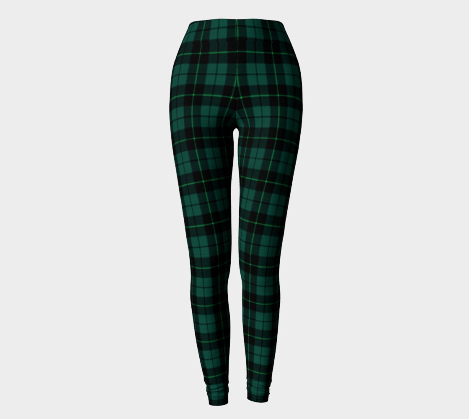 Kyle Green Tartan Leggings