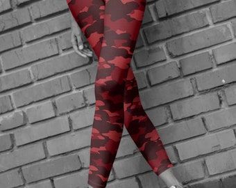 CAMOUFLAGE LEGGINGS WOMENS Yoga Leggings Camouflage Pattern Yoga Leggings Workout Clothing for Women Fitness Leggings Camo Pants Yoga Pants