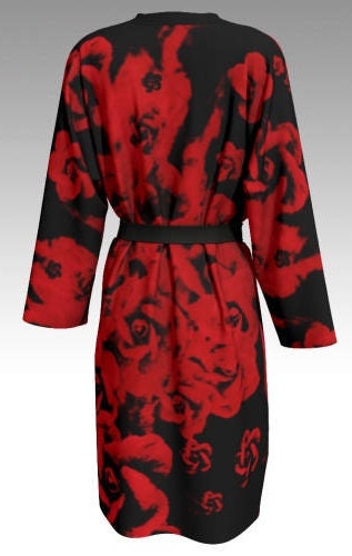 Mens / Womens Kimono Robe Thai Silk Sleepwear Dressing Night Gown Yukata  Phoenix | eBay