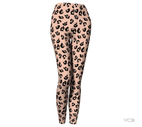Leopard Print Workout Leggings – Pepper Girls Club