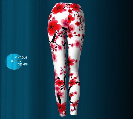 Women's Cherry Red Yoga Pants