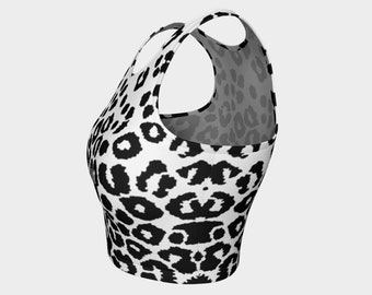 nike cheetah crop top