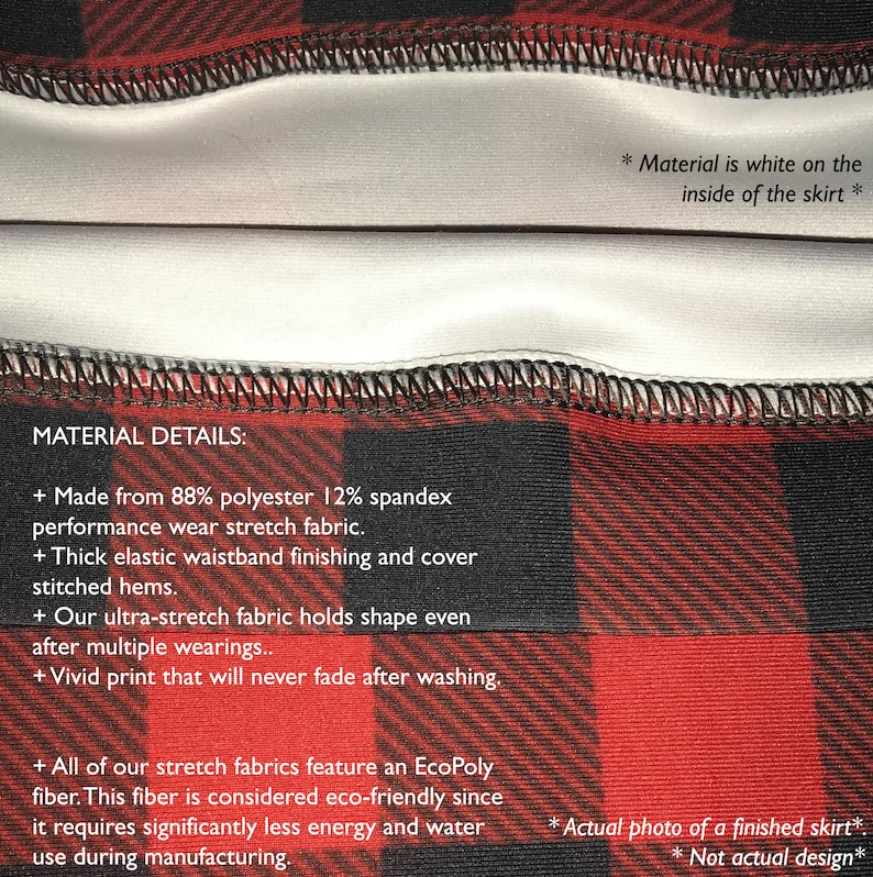 RED Tartan PLAID Mini SKIRT Red Plaid Skirt Red Plaid Mini Skirt Womens Clothing Sexy Mini Skirt Sexy Print Plaid Skirts for Women Flare image 9