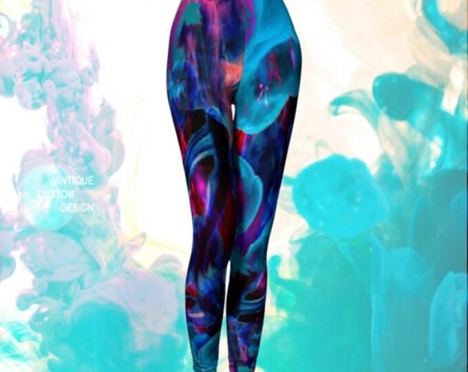 Rave Leggings Burning Man Clothing Festival Leggings Yoga Pants SEXY PRINT LEGGINGS Festival Fashion Colorful Art Leggings Sexy Yoga Pants