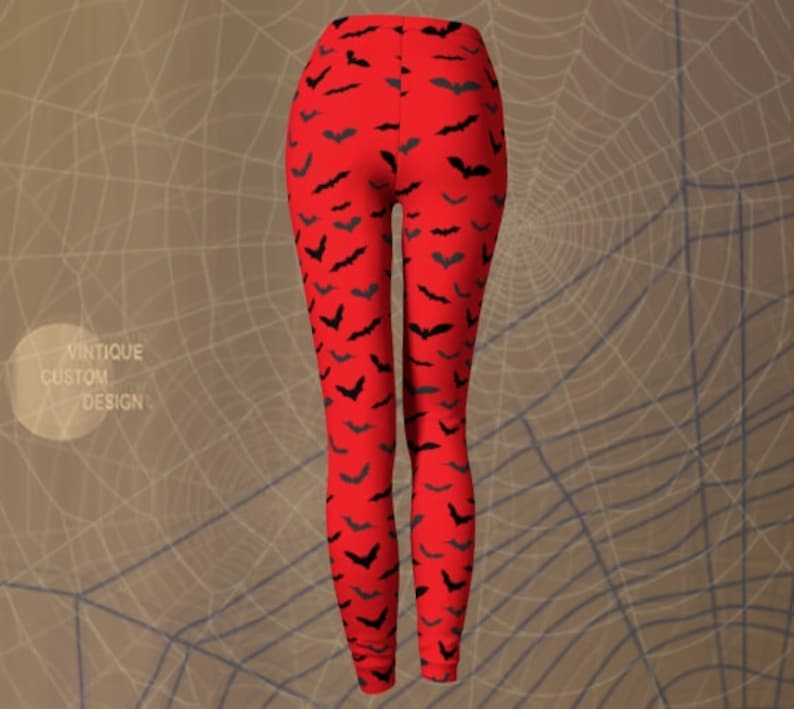 halloween workout leggings