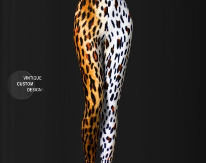 Snow Cheetah LEGGINGS Designer Womens Yoga Leggings YOGA PANTS Cheetah Animal Print Leggings Women's Sexy Legging's Cheetah Printed Legging