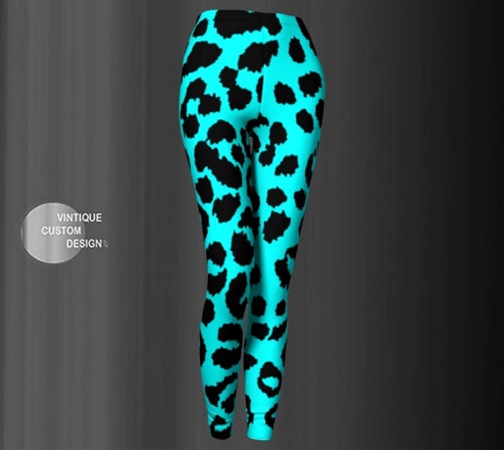 Seamless High Waist Yoga Gym Athletic Compression Leggings | Cheetah print  leggings, High waisted black leggings, Compression leggings