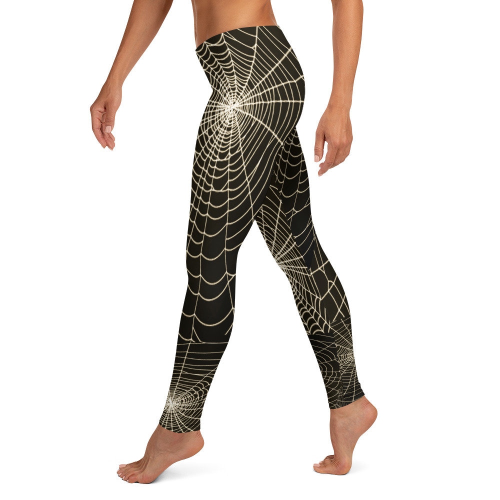 Cobweb LEGGINGS HALLOWEEN Leggings for Women Yoga Pants for