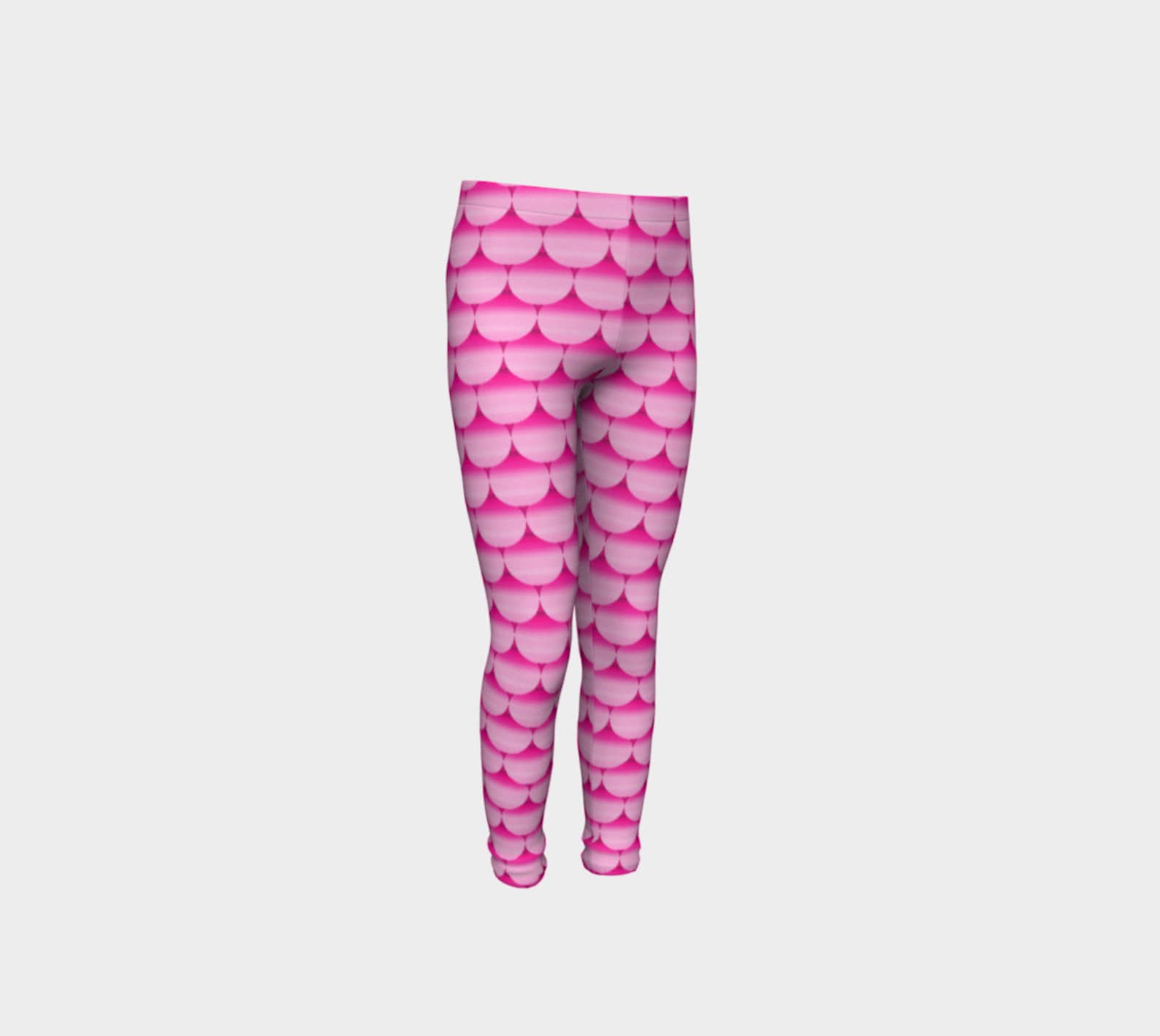 Mermaid Leggings for GIRLS Mermaid Leggings Pink Mermaid Etsy