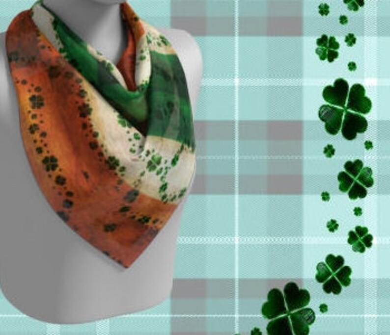 atlanta united st pattys day scarf