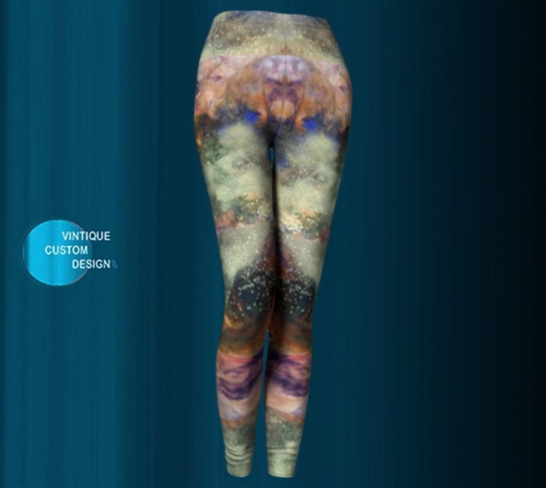 LEGGINGS YOGA PANTS Womens Designer Leggings Designer Fashion Leggings Galaxy Leggings Winter Leggings Art Leggings Printed Leggings Womens