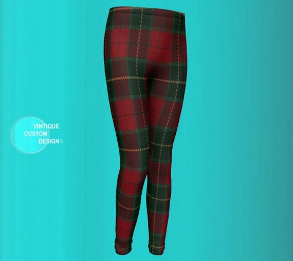 baby tartan leggings