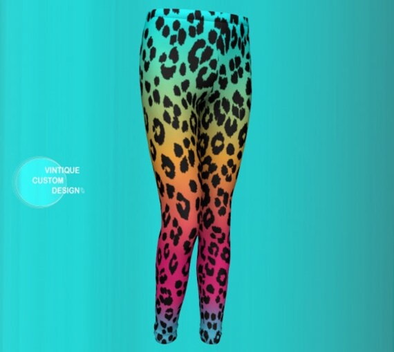 SHEIN Kids Cooltwn Toddler Girls Slogan And Tiger Print Drop Shoulder  Pullover & Leopard Leggings | SHEIN