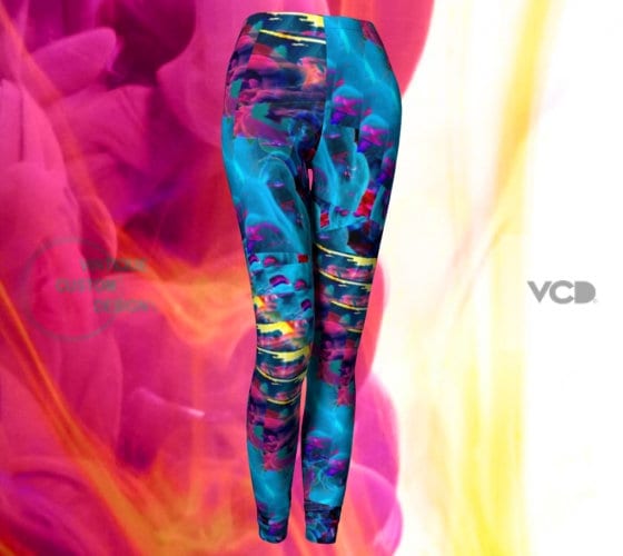 Rave Leggings Burning Man Clothing Festival Leggings Yoga Pants