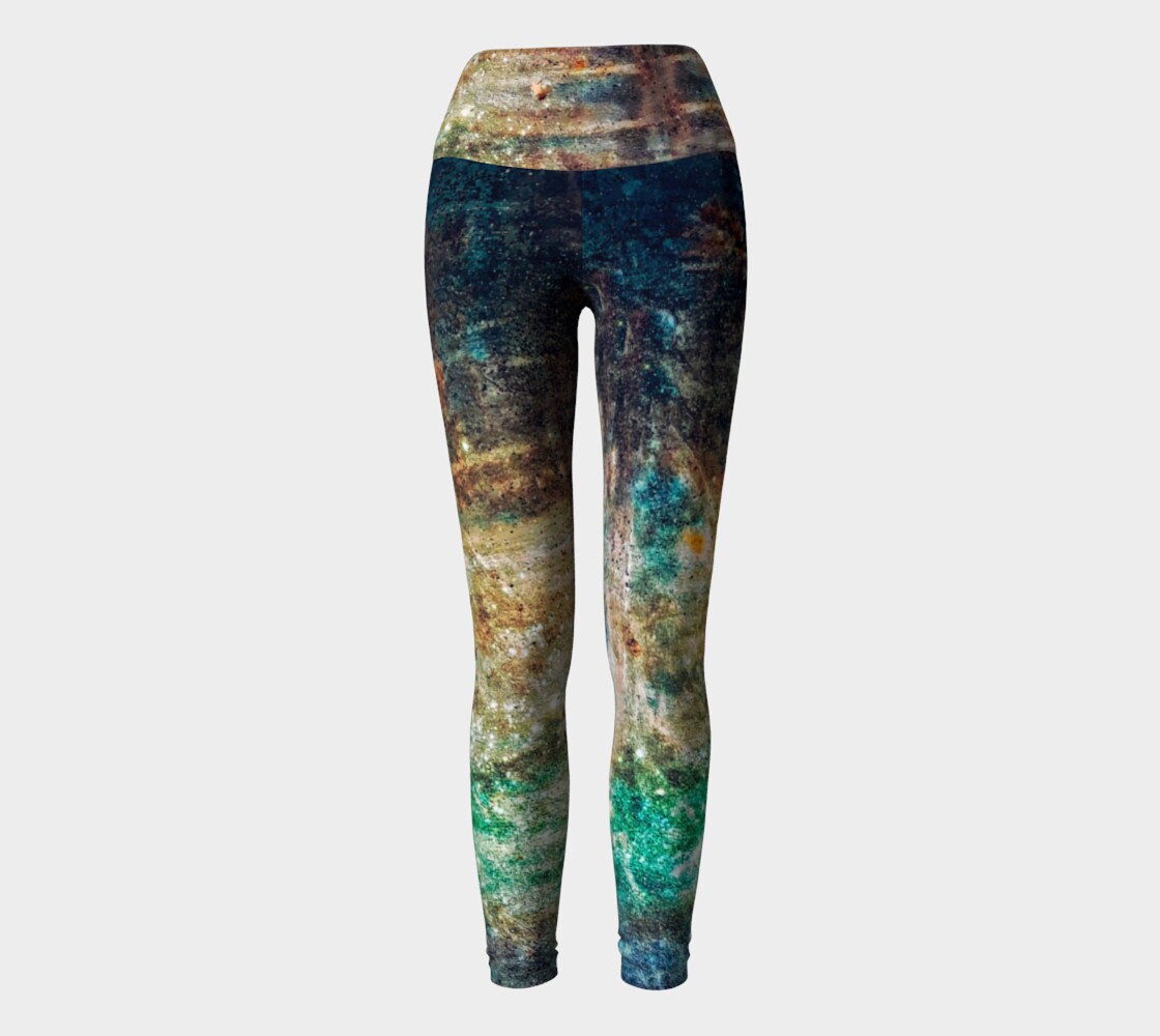 Yoga LEGGINGS Womens GALAXY Leggings Printed Leggings Art Leggings Yoga  Pants Designer Leggings Cosmic GLITTER Print Leggings Crazy Leggings