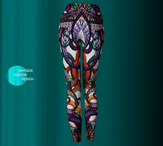 LEGGINGS OCTOPUS Tentacle Mythological KRAKEN Leggings Womens - Etsy