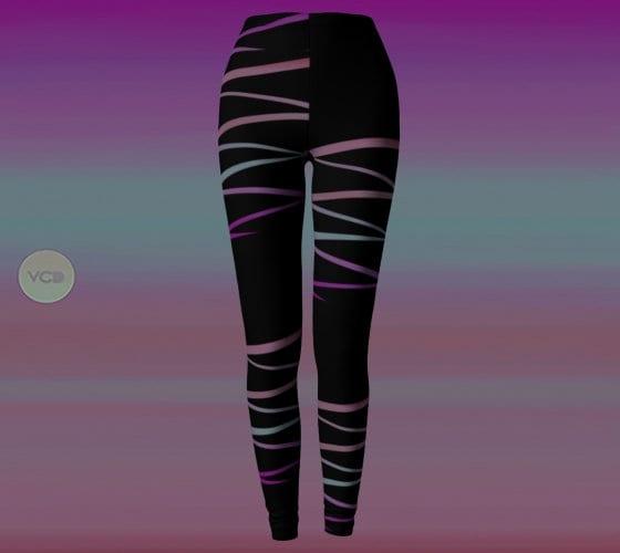 Retro LEGGINGS - 80s Leggings - Womens Leggings - Yoga Leggings for Women -  Fall Leggings - Fashion Leggings - Yoga Pants - Workout Leggings