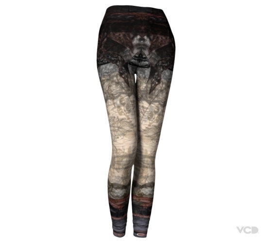 Steam Punk Leggings WOMENS Steampunk Leggings for Women Cyberpunk